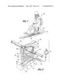 SEATED SKIING OR SNOWBOARDING DEVICE diagram and image