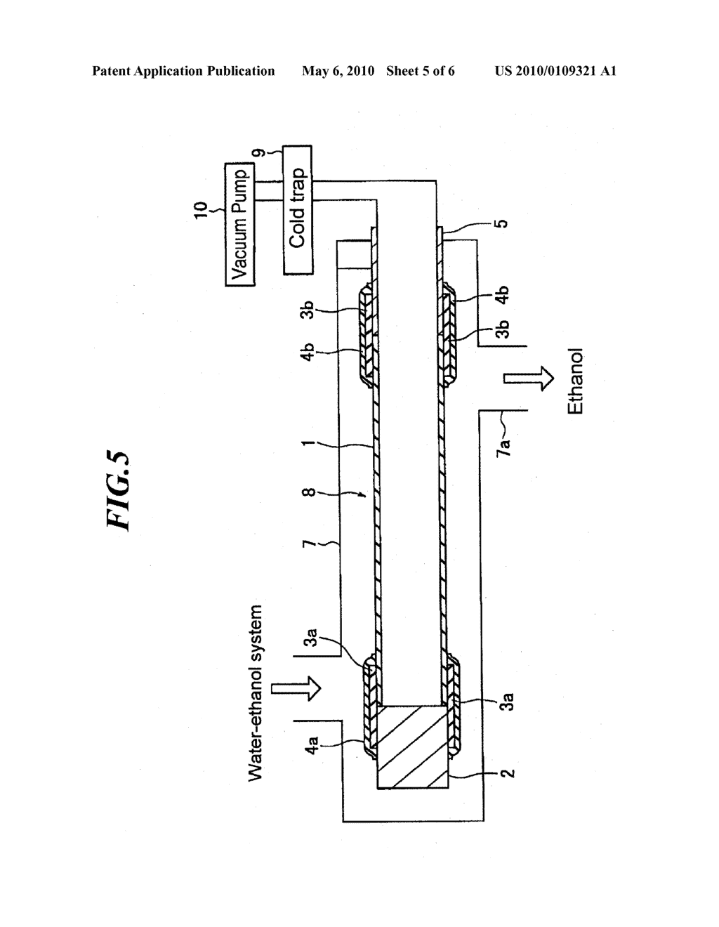 TUBE END CONNECTOR AND ZEOLITE SEPARATION MEMBRANE ELEMENT - diagram, schematic, and image 06