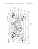 Generating electricity with a hypocyloidally driven, opposed piston, internal combustion engine diagram and image