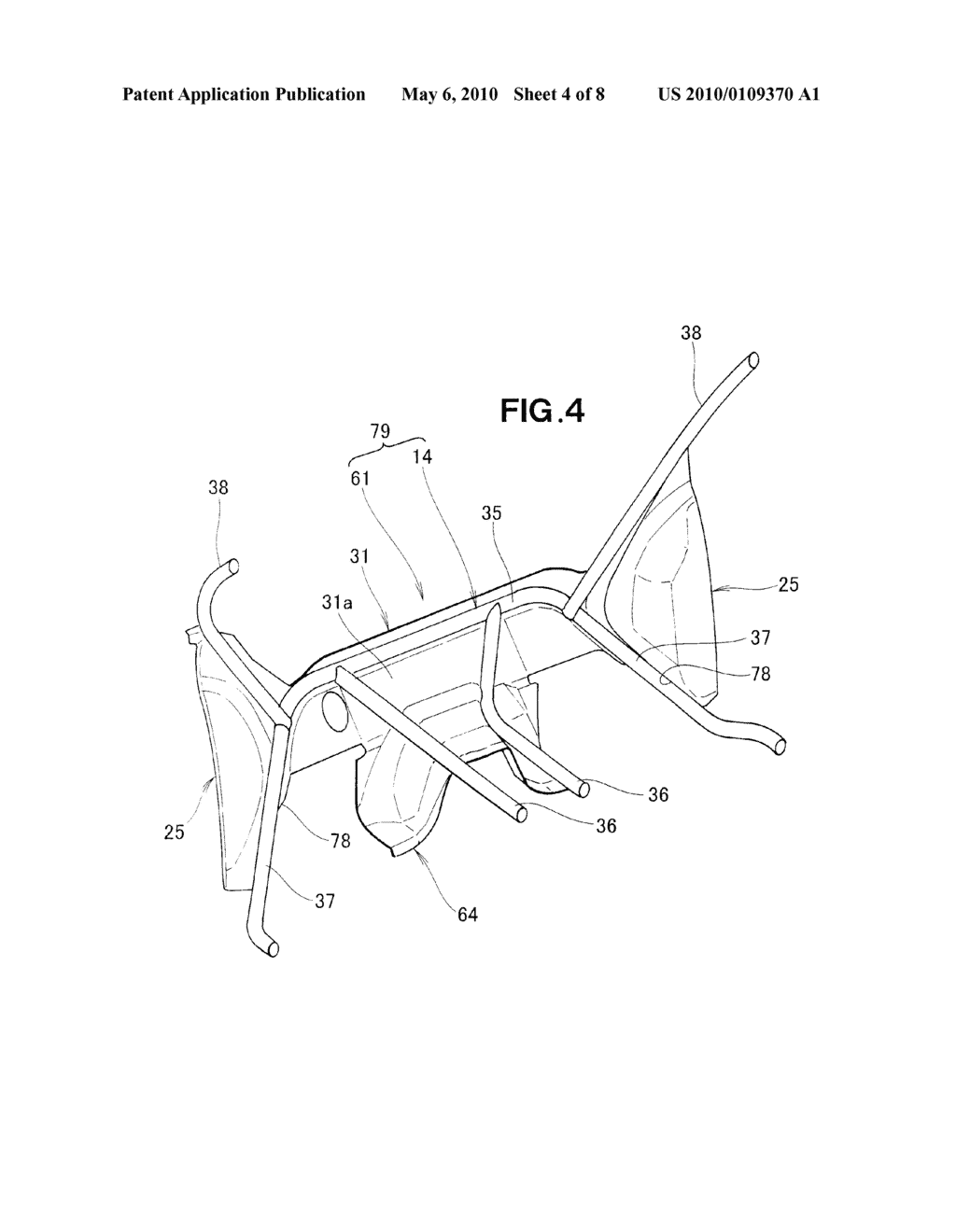 FRONT VEHICLE BODY STRUCTURE - diagram, schematic, and image 05