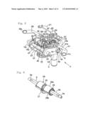 LOCKING DEVICE FOR A MOVABLE MEMBER IN A CHAIR diagram and image