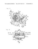 LOCKING DEVICE FOR A MOVABLE MEMBER IN A CHAIR diagram and image