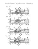 LOCKING DEVICE FOR A MOVABLE MEMBER IN A CHAIR diagram and image