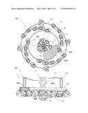 MILLING HEAD AND METHOD FOR MACHINING PILE HEADS diagram and image