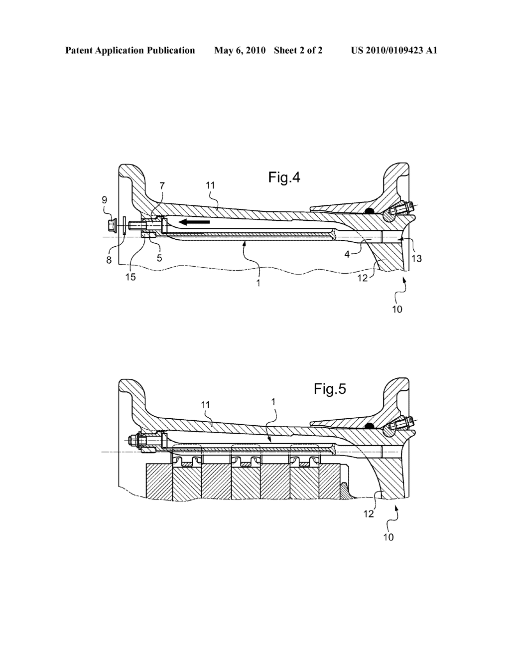 WHEEL BAR AND A WHEEL SPECIALLY ADAPTED THEREFOR - diagram, schematic, and image 03