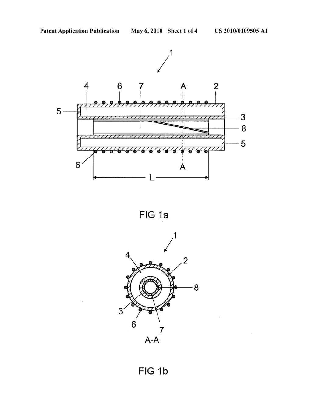 Dielectric Barrier Discharge Lamp Configured as a Double Tube - diagram, schematic, and image 02