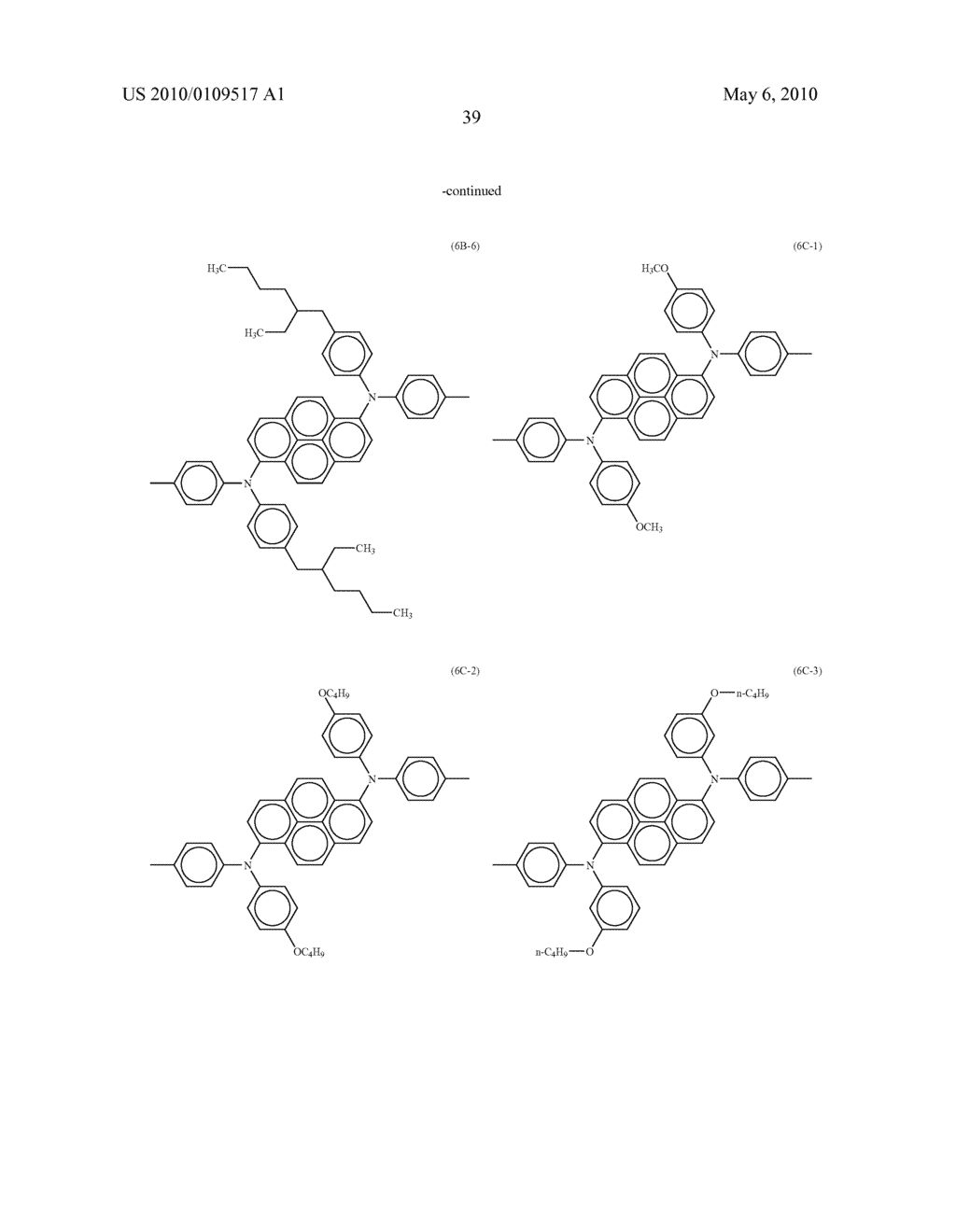 PYRENE POLYMER COMPOUND AND LIGHT EMITTING DEVICE USING THE SAME - diagram, schematic, and image 40