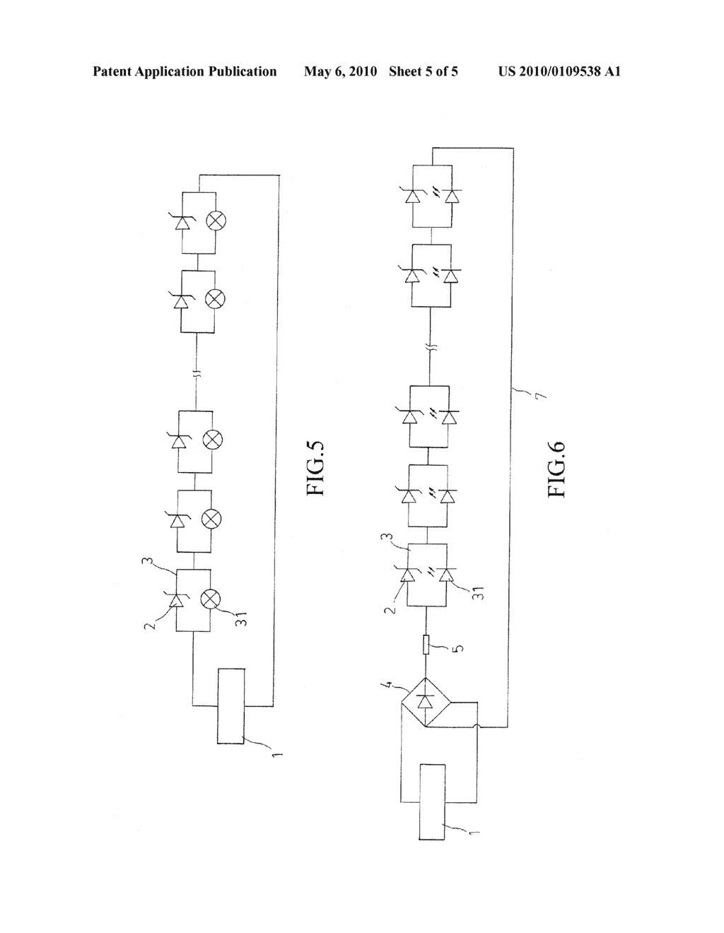 CONTINUOUS CURRENT CONTROL CIRCUIT MODULES OF SERIES STRING BULBS TYPE - diagram, schematic, and image 06