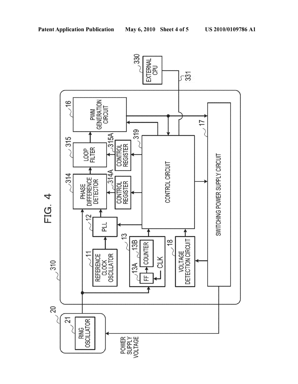 POWER SUPPLY VOLTAGE OUTPUT CIRCUIT - diagram, schematic, and image 05