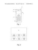 COMMUNICATION DEVICE WITH COMBINED INPUT AND DISPLAY DEVICE diagram and image