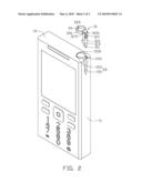 STYLUS AND ELECTRONIC DEVICE USING THE SAME diagram and image