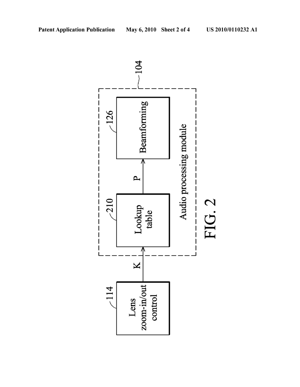 ELECTRONIC APPARATUS AND METHOD FOR RECEIVING SOUNDS WITH AUXILIARY INFORMATION FROM CAMERA SYSTEM - diagram, schematic, and image 03