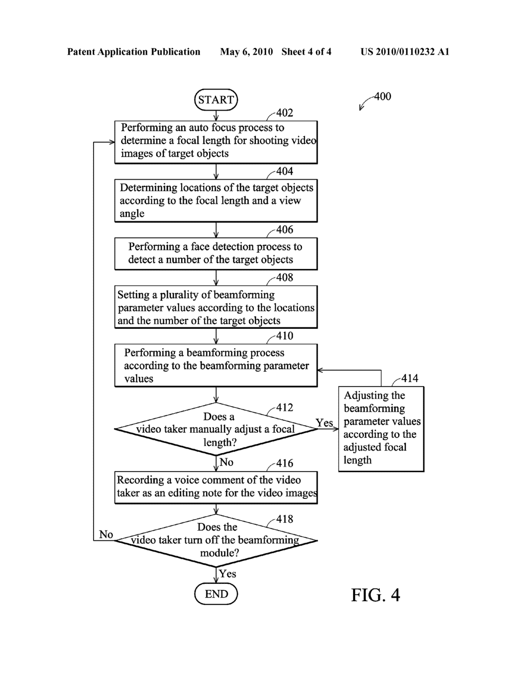 ELECTRONIC APPARATUS AND METHOD FOR RECEIVING SOUNDS WITH AUXILIARY INFORMATION FROM CAMERA SYSTEM - diagram, schematic, and image 05