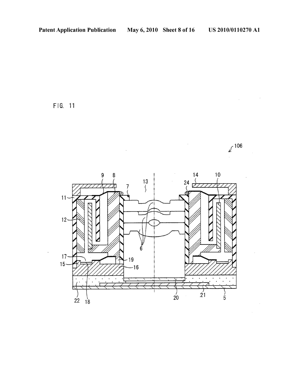 Camera module, electronic device including the same, and method for positioning lenses of camera module - diagram, schematic, and image 09