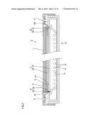 OPTICAL MEMBER UNIT, LIGHTING DEVICE FOR DISPLAY, DISPLAY, AND TELEVISION RECEIVER diagram and image