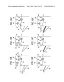 STORING AND PROCESSING APPARATUS FOR RECORD MEMBER, POST PROCESSING APPARATUS AND RECORD MEMBER PROCESSING APPARATUS RESPECTIVELY USING SUCH STORING AND PROCESSING APPARATUS FOR RECORD MEMBER diagram and image