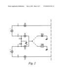 BIPOLAR DC TO AC POWER CONVERTER WITH DC GROUND FAULT INTERRUPT diagram and image