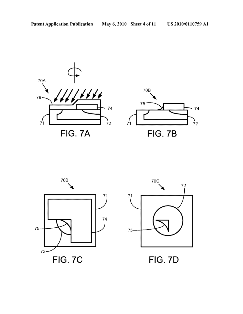 PROGRAMMABLE RESISTIVE MEMORY CELL WITH FILAMENT PLACEMENT STRUCTURE - diagram, schematic, and image 05