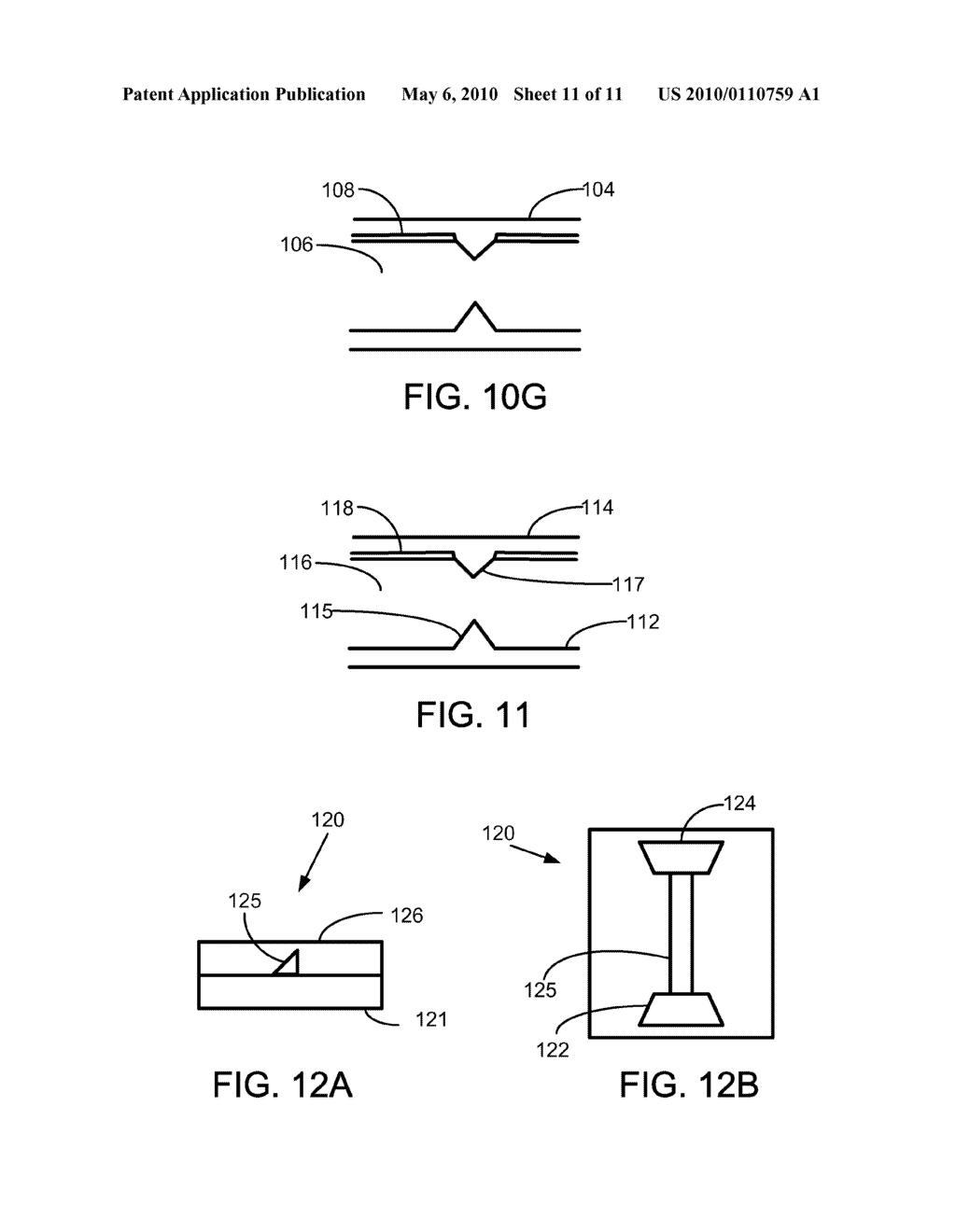 PROGRAMMABLE RESISTIVE MEMORY CELL WITH FILAMENT PLACEMENT STRUCTURE - diagram, schematic, and image 12