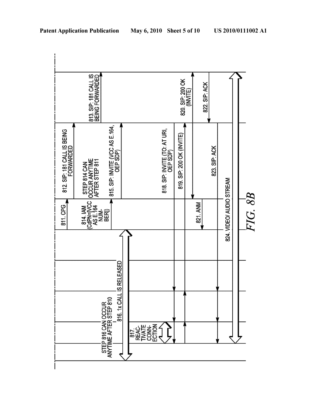 Method for Establishing a Packet Switched Call at a Dual Mode Access Terminal - diagram, schematic, and image 06