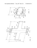 System for securing fiber optic devices in management trays diagram and image