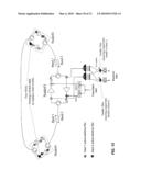 MULTIPLE INTERCONNECTED BROADCAST AND SELECT OPTICAL RING NETWORKS WITH REVERTIBLE PROTECTION SWITCH diagram and image