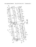 BARRIER DEVICE WITH SIDE WALL REINFORCEMENTS AND CONNECTION TO CRASH CUSHION diagram and image