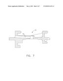 SHROUD HANGER WITH DIFFUSED COOLING PASSAGE diagram and image