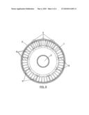 BEARING SUPPORT STRUCTURE FOR TURBINE diagram and image