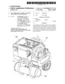 AIR COMPRESSOR ASSEMBLY INCLUDING DETACHABLE TOOL STORAGE BIN diagram and image