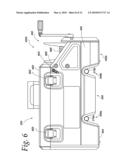 AIR COMPRESSOR ASSEMBLY INCLUDING DETACHABLE TOOL STORAGE BIN diagram and image