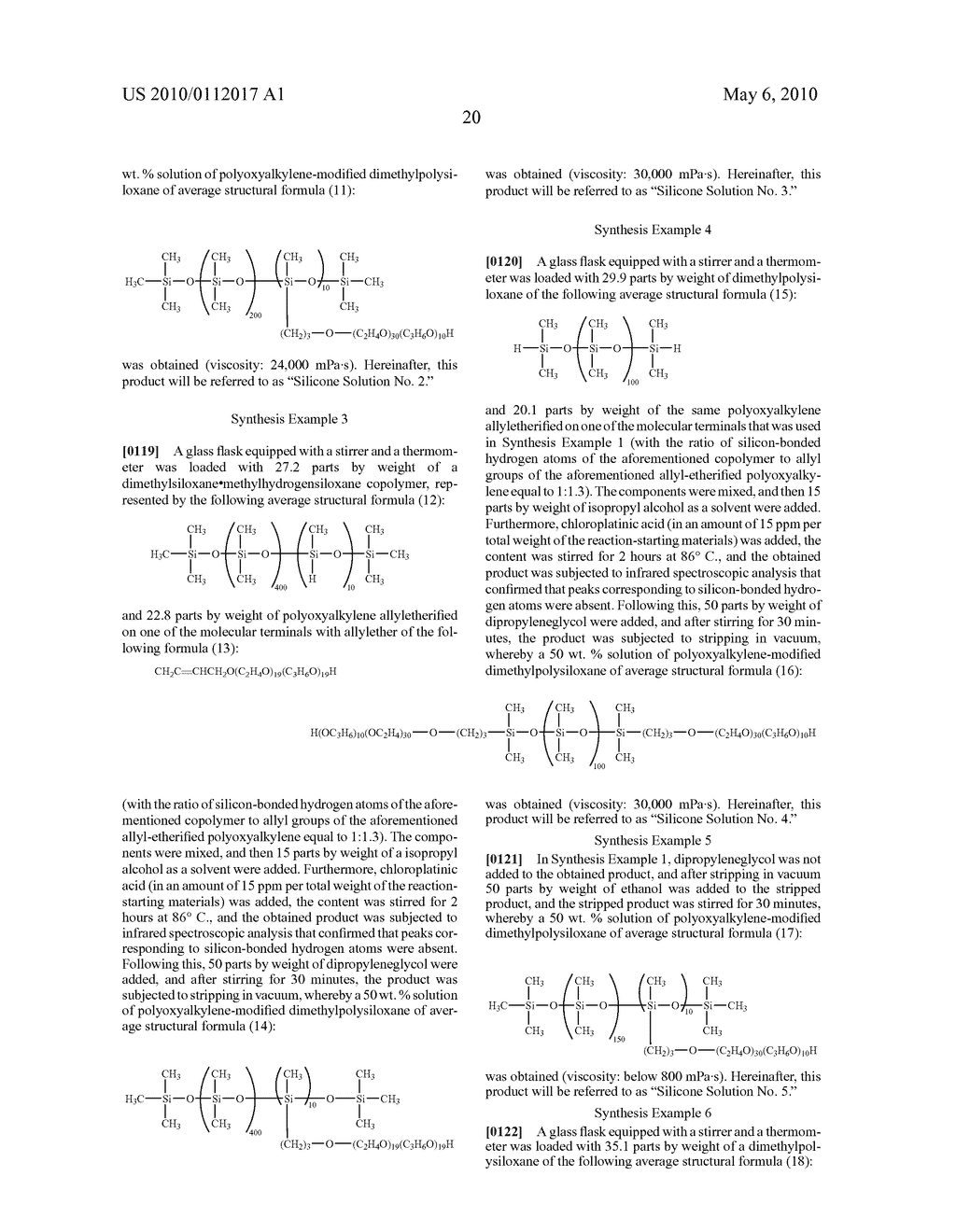 Composition For The Preparation of Cosmetics, Cosmetic, and Method For the Preparation Of Water-Containing Cosmetics - diagram, schematic, and image 21