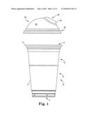 PACKAGES FOR DISPENSING LIQUID AND DRY FOOD diagram and image