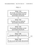 PERFORATED COMPOSITE STRUCTURES AND METHODS THEREFORE diagram and image