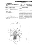 DENTAL ABUTMENT ANALOG FOR IMPLANT-SECURED RESTORATION diagram and image