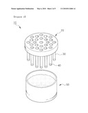 CELL CULTURE DISH FOR THE EMBRYOID BODY FORMATION FROM EMBRYONIC STEM CELLS diagram and image