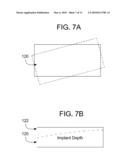 Methods and apparatus for producing semiconductor on insulator structures using directed exfoliation diagram and image