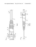 STRAIN RELIEF BOOT FOR A CONNECTOR AND CABLE ASSEMBLY diagram and image