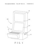 GAMING APPARATUS INCLUDING AN ELECTRONIC GAMING MACHINE AND A DIGITAL NAMEPLACE DEVICE diagram and image