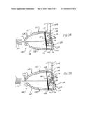 GOLF CLUB HEAD OR OTHER BALL STRIKING DEVICE HAVING ADJUSTABLE STIFFENED FACE PORTION diagram and image