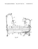 Electrically operated rehabilitation and exercise bed for simultaneous traction of upper limbs and lower limbs diagram and image