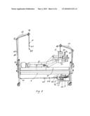 Electrically operated rehabilitation and exercise bed for simultaneous traction of upper limbs and lower limbs diagram and image