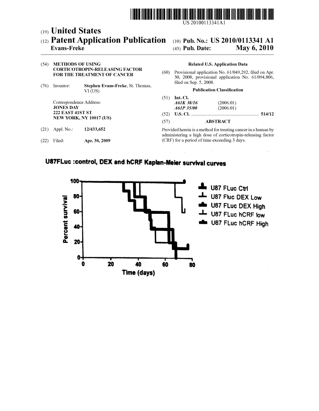 METHODS OF USING CORTICOTROPIN-RELEASING FACTOR FOR THE TREATMENT OF CANCER - diagram, schematic, and image 01
