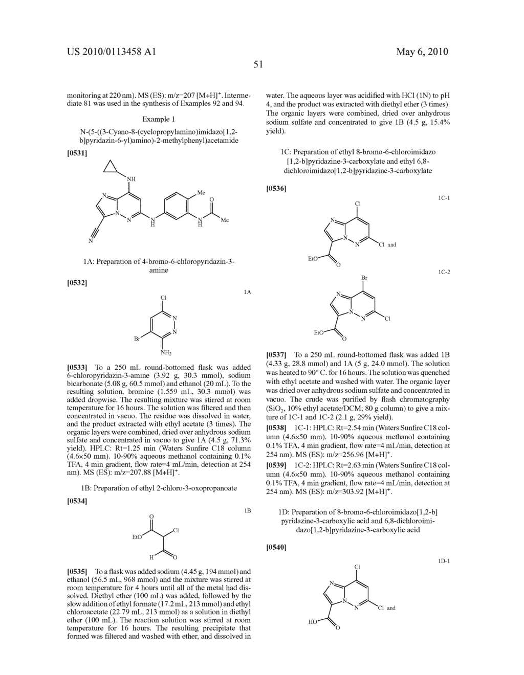 IMIDAZOPYRIDAZINECARBONITRILES USEFUL AS KINASE INHIBITORS - diagram, schematic, and image 52