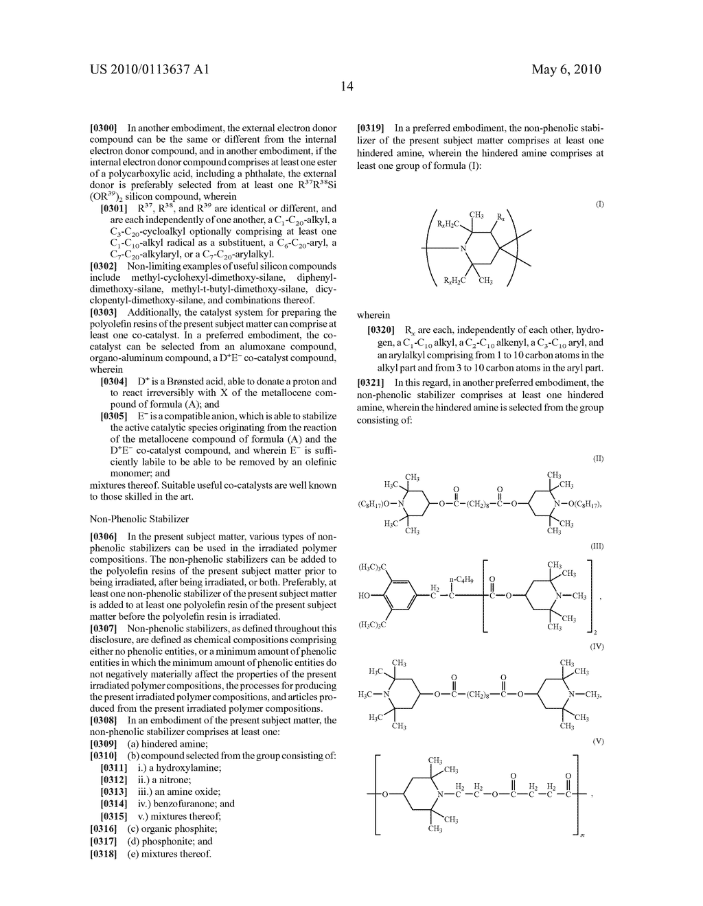 IRRADIATED POLYOLEFIN COMPOSITION COMPRISING A NON-PHENOLIC STABILIZER - diagram, schematic, and image 15