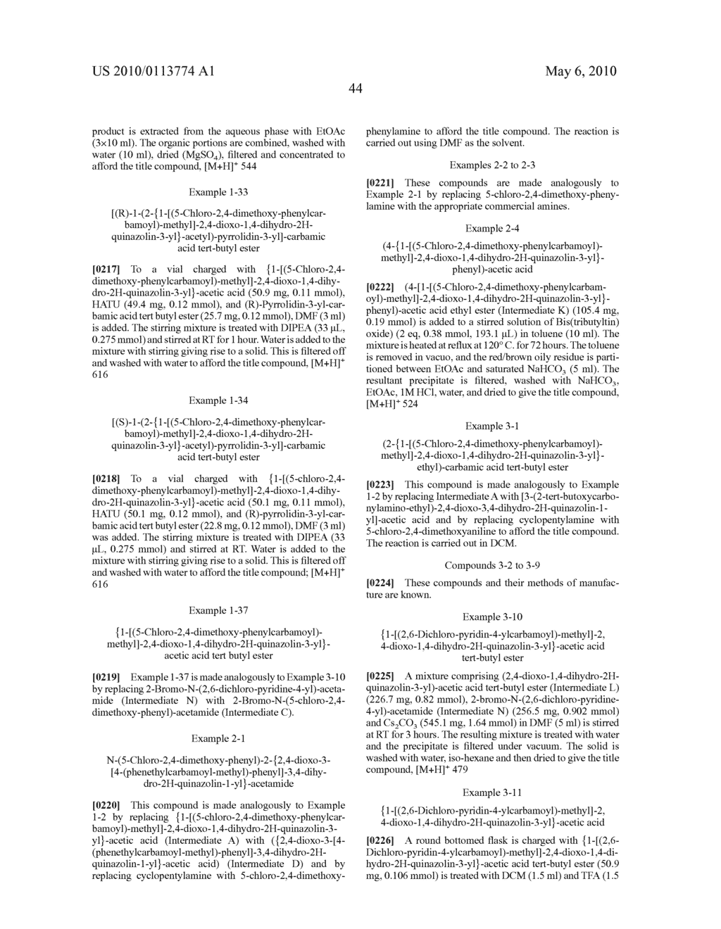 BICYCLIC ORGANIC COMPOUNDS SUITABLE FOR THE TREATMENT OF INFLAMMATORY OR ALLERGIC CONDITIONS - diagram, schematic, and image 45