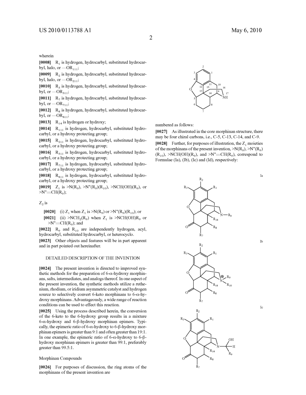 Process for the Preparation of 6-Alpha-Hydroxy-N-Alkylated Opiates - diagram, schematic, and image 03