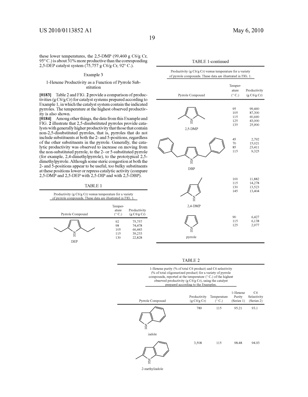 OLIGOMERIZATION CATALYST SYSTEM AND PROCESS FOR OLIGOMERIZING OLEFINS - diagram, schematic, and image 22