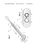 Gastrostomy-jejunostomy tube apparatus and method for endoscopically placing same within a patient diagram and image