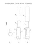 PRESSING DEVICE, AND ULTRASONIC PROBE AND ULTRASONIC DIAGNOSTIC APPARATUS USING THE PRESSING DEVICE diagram and image